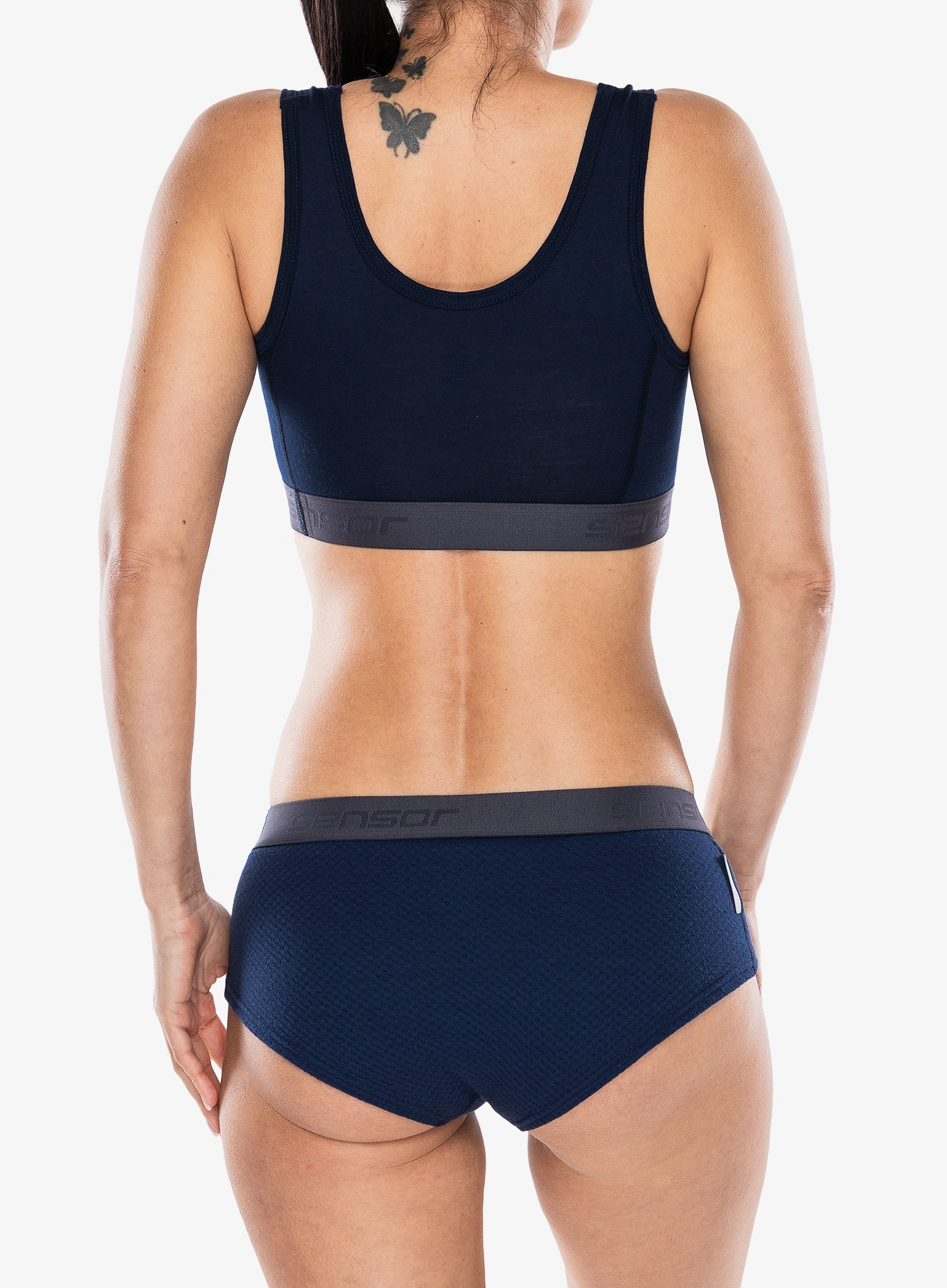 Спортен сутиен Sensor Merino Active Bra - deep blue