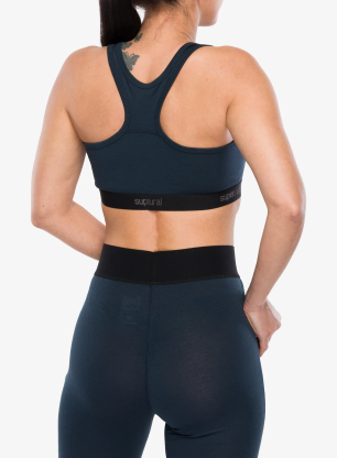 Спортен сутиен Super.natural Tundra220 Semplice Bra - blueberry