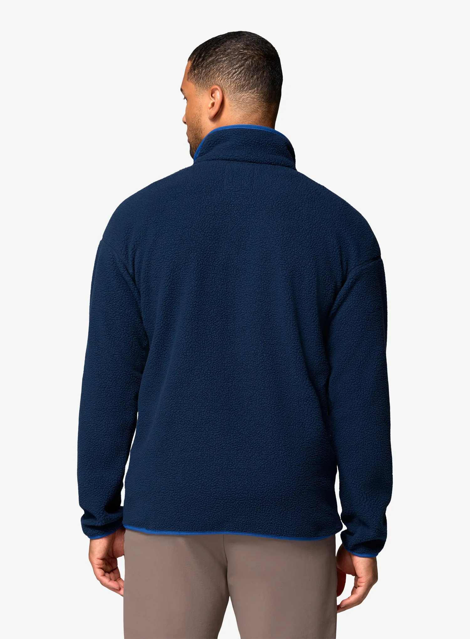 Суичър без качулка Columbia Helvetia II Half Snap Fleece - collegiate navy