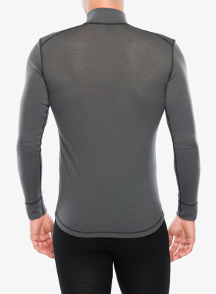 Суичър без качулка Dovre 100% Merino Wool Active - black