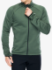 Суичър без качулка Montura Fadis Grid Maglia - sage green