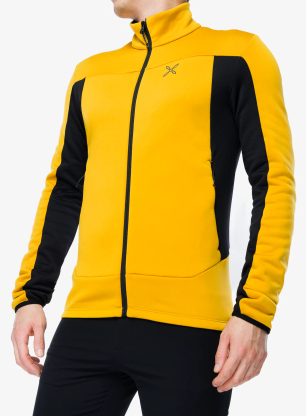 Суичър без качулка Montura Pulse Maglia - mustard