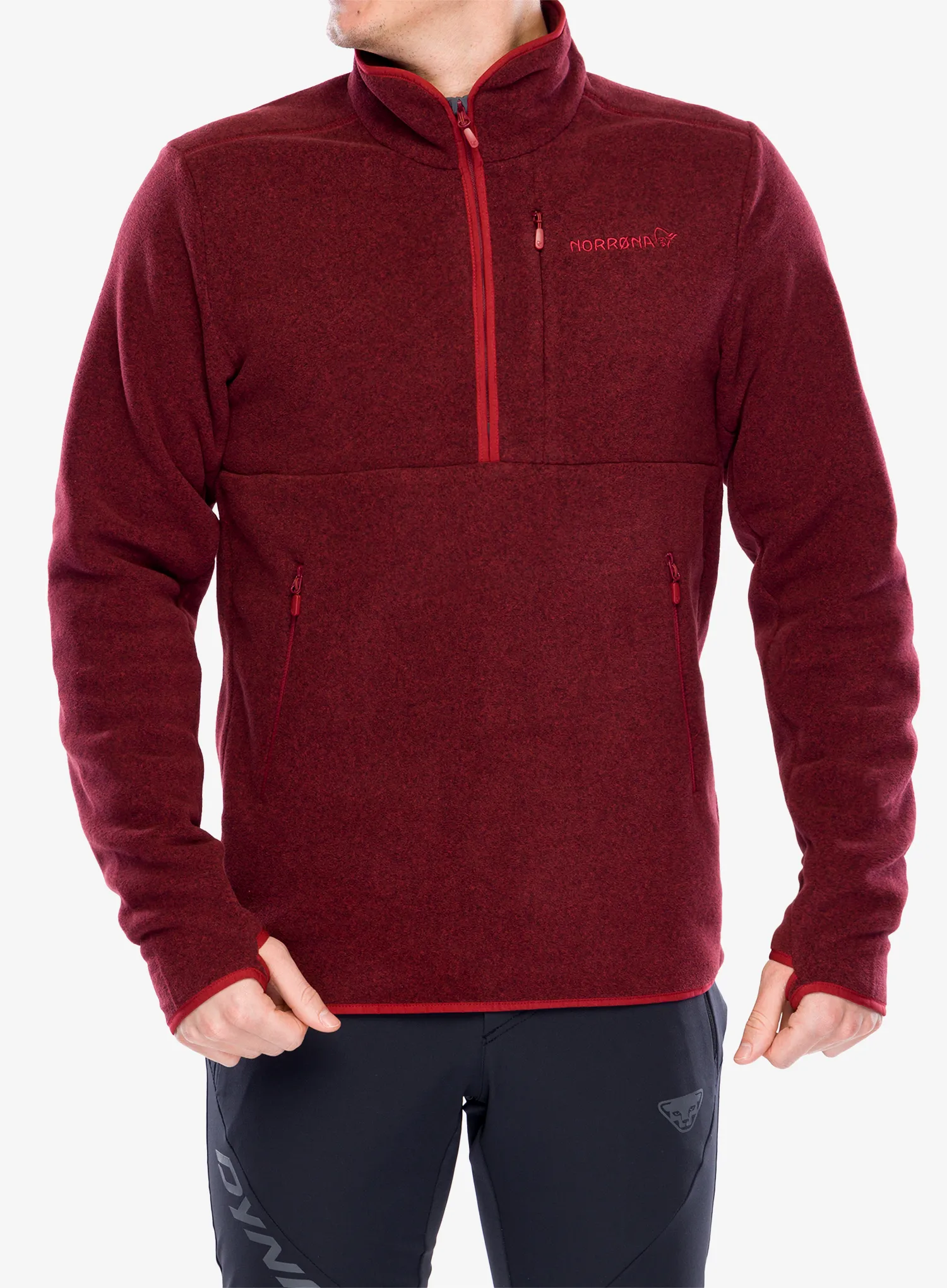 NorronaWarm2HalfzipUnisex_rhubarbmelange_4590.jpg