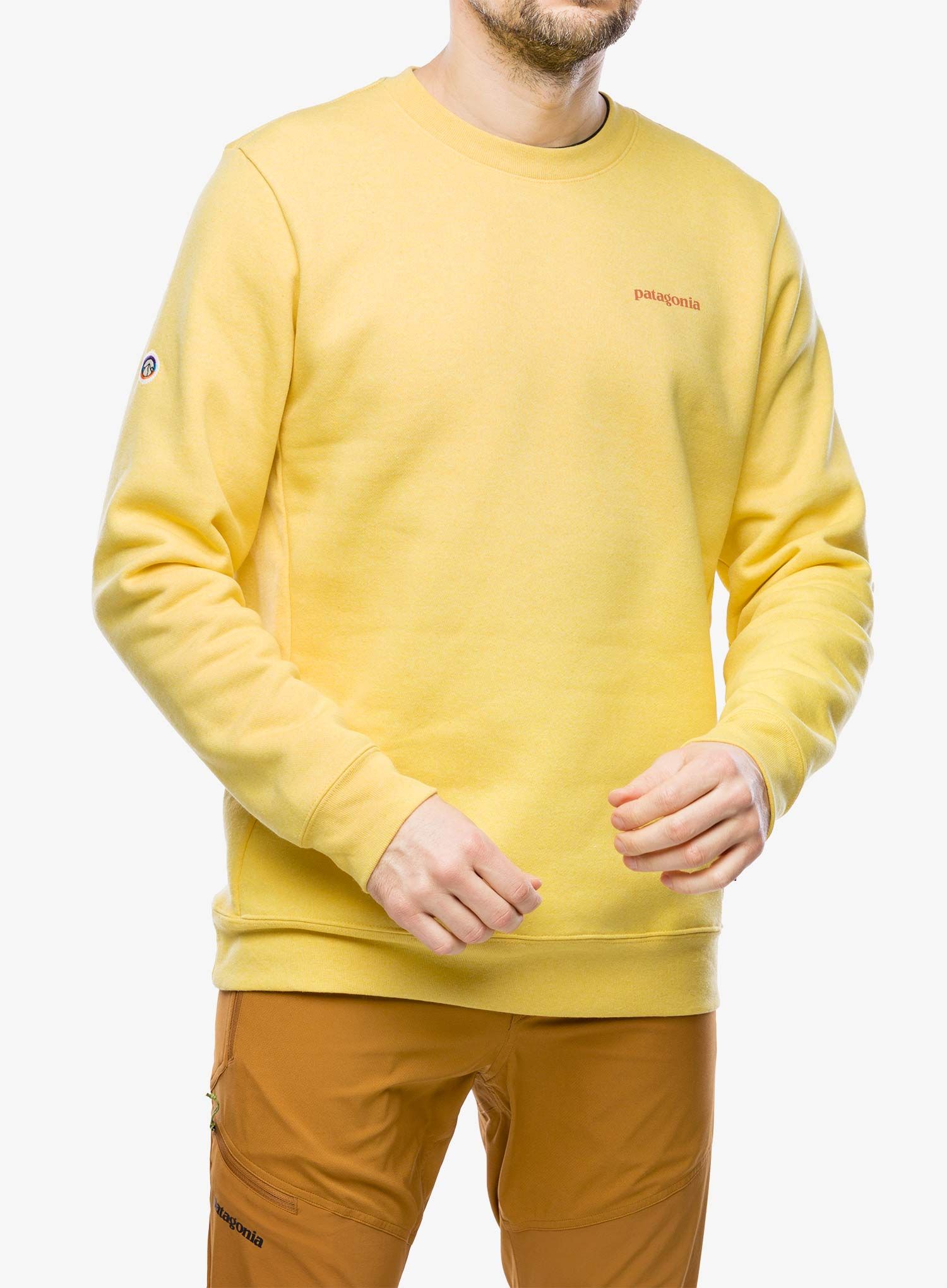 Суичър без качулка Patagonia Fitz Roy Icon Uprisal Crew Sweatshirt