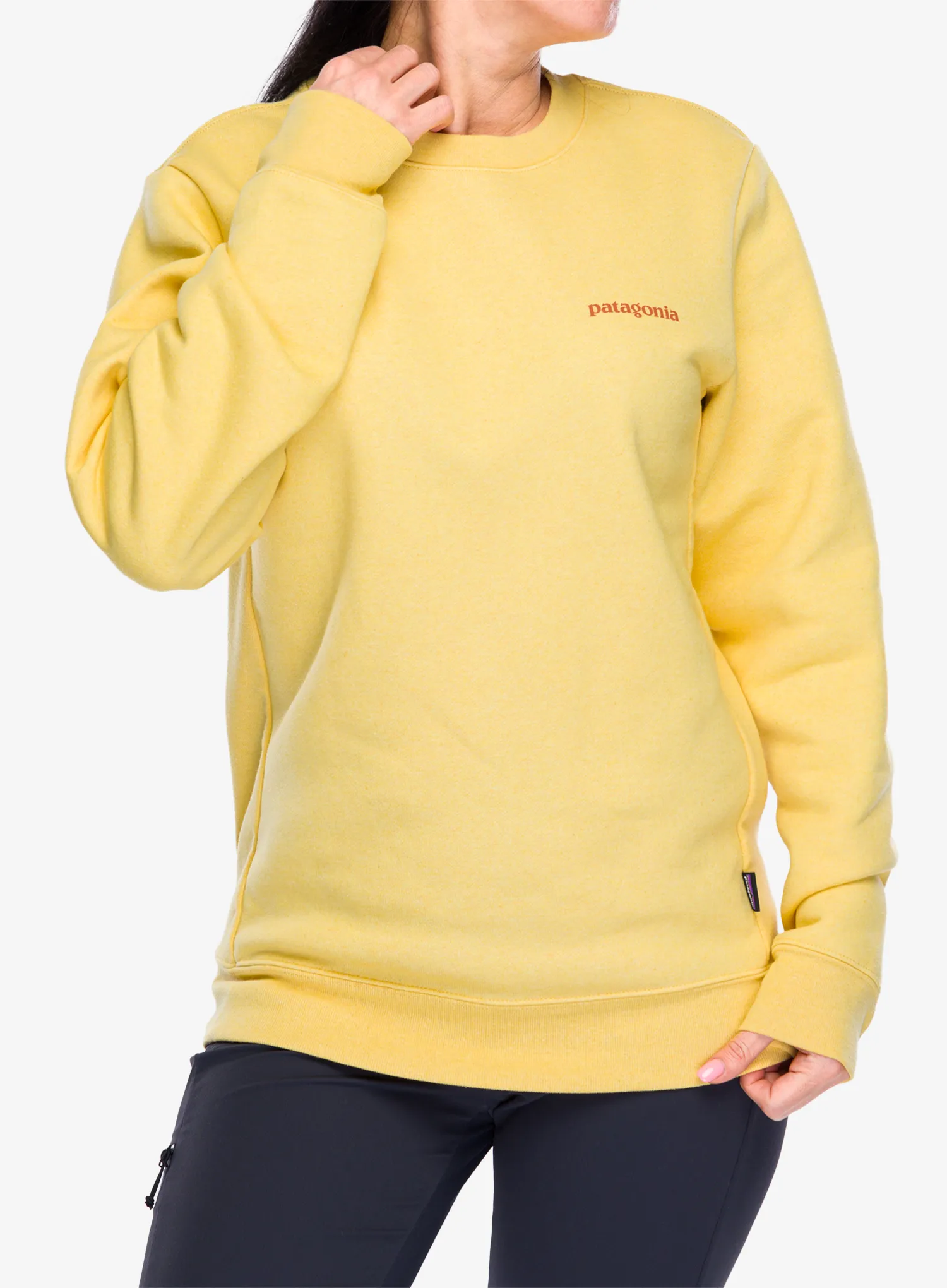 Суичър без качулка Patagonia Fitz Roy Icon Uprisal Crew Sweatshirt