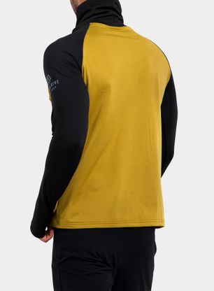 Суичър Sensor Thermo Sweatshirt - mustard/black