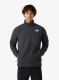Суичър без качулка The North Face Glacier Heavyweight 1/2 Zip - asphalt grey/tnf black