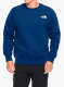 Суичър без качулка The North Face Raglan Redbox Crew - estate blue/tnf white