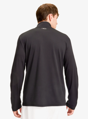 Суичър без качулка Under Armour Tech Taping 1/2 Zip - black/white/white