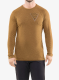 Суичър без качулка Viking Longsleeve Andali - light brown/black