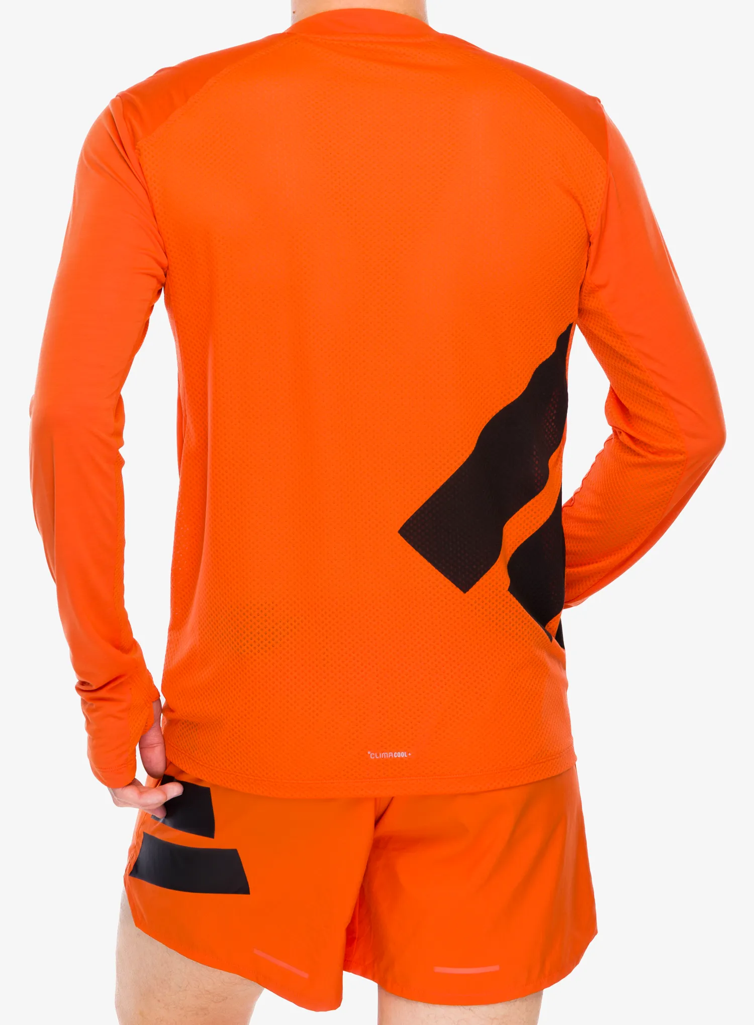 Суичър за бягане adidas TERREX Xperior Climacool+ Long Sleeve - semi impact orange