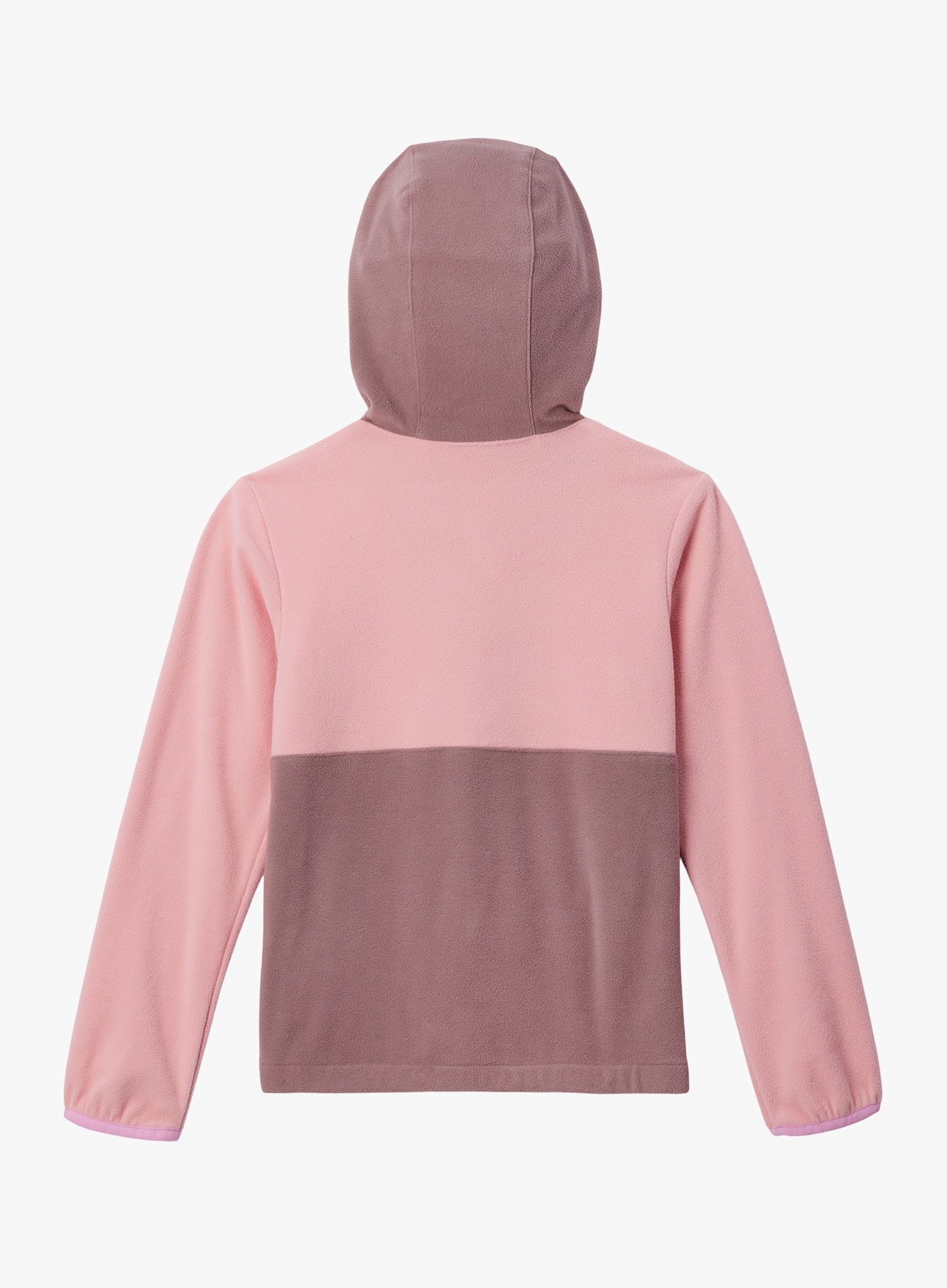 Суичър за момче Columbia Back Bowl Lite Half Zip Hoodie - salmon rose/fig/cosmos