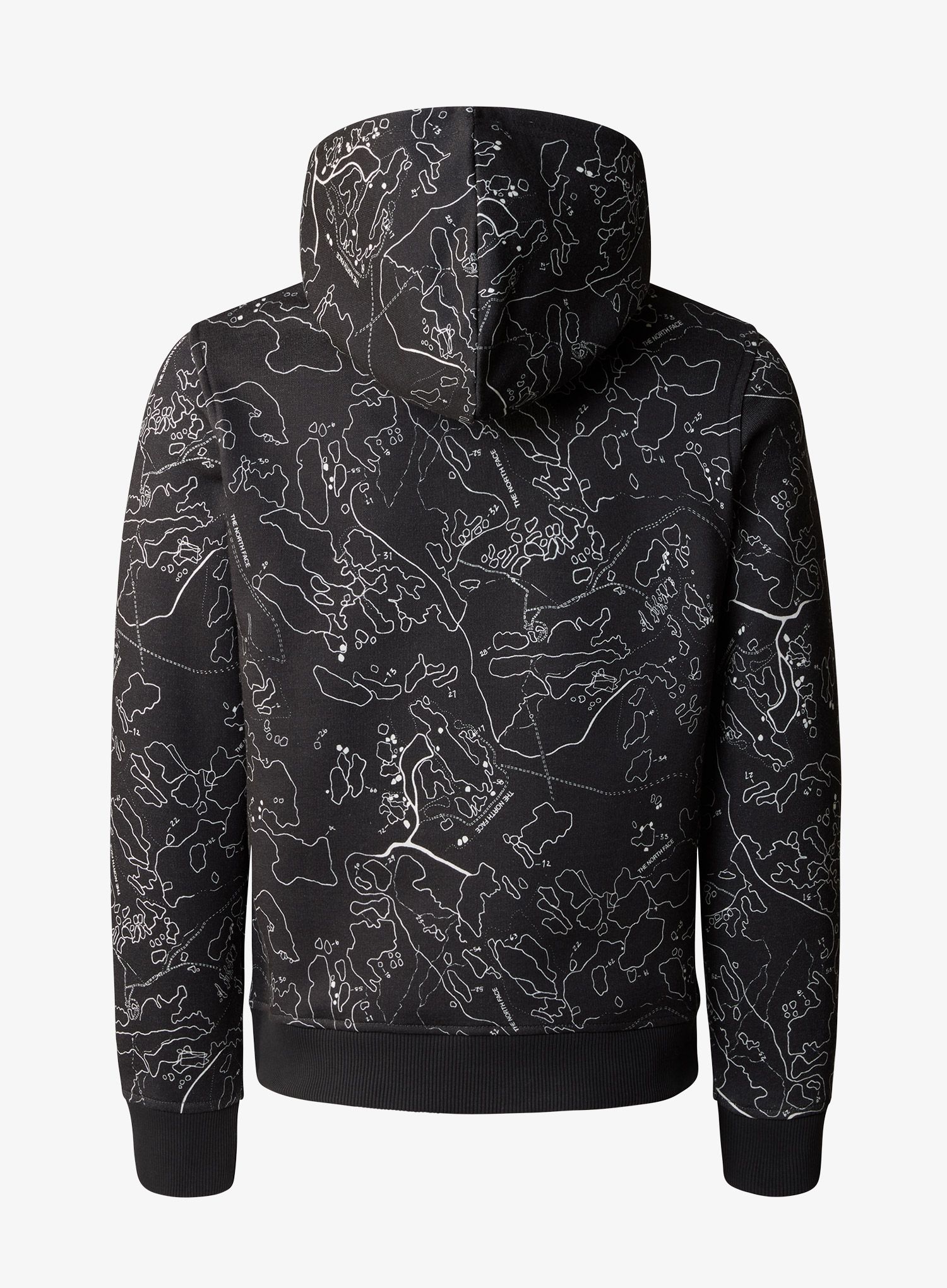 Суичър за момче The North Face Drew Peak P/O Hoodie Print - asphalt grey