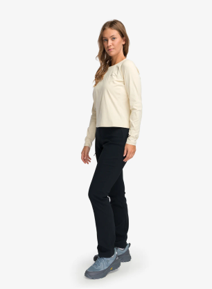 Дамски суичър без качулка Columbia Seeker Legend IV Long Sleeve Tee - glove yellow