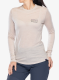 Дамски суичър без качулка Patagonia L/S Cap Cool Merino Graphic - fitz roy strata/shroom taupe