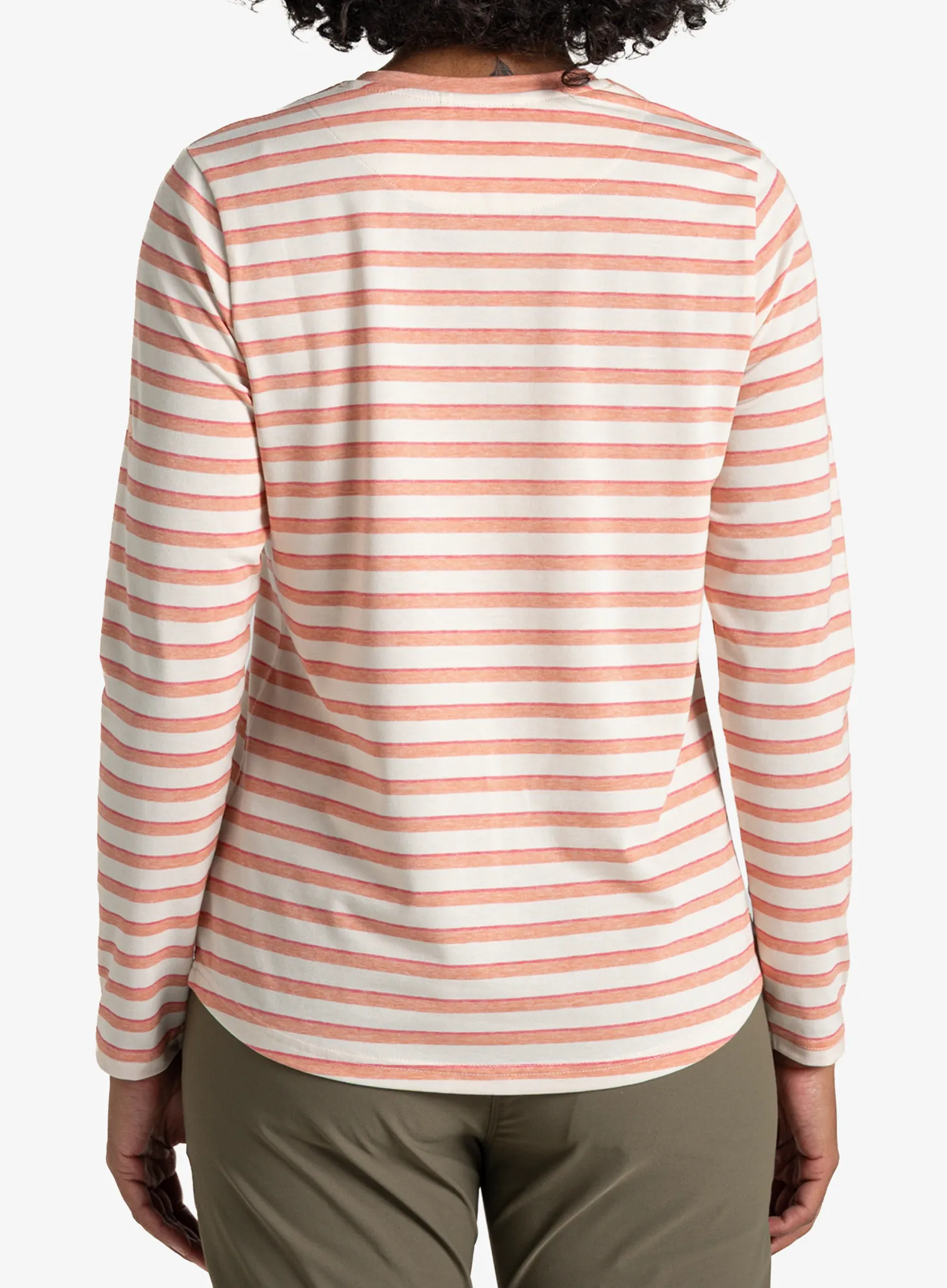 Дамски суичър Craghoppers NosiLife Akona LS Top - clay stripe