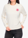 Дамски суичър Fjallraven 1960 Logo Badge Sweater - chalk white