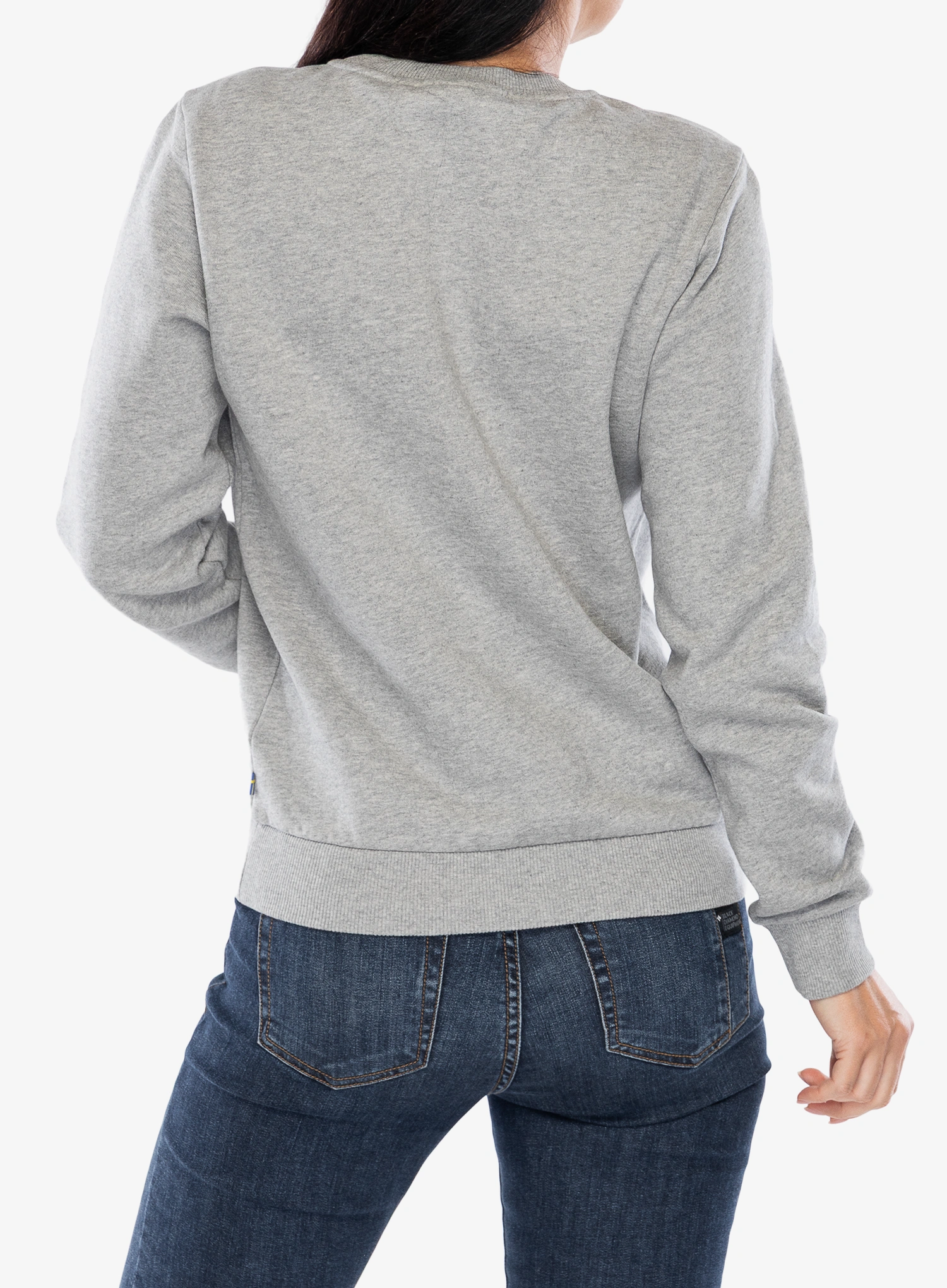 Дамски суичър Fjallraven Logo Sweater - grey melange