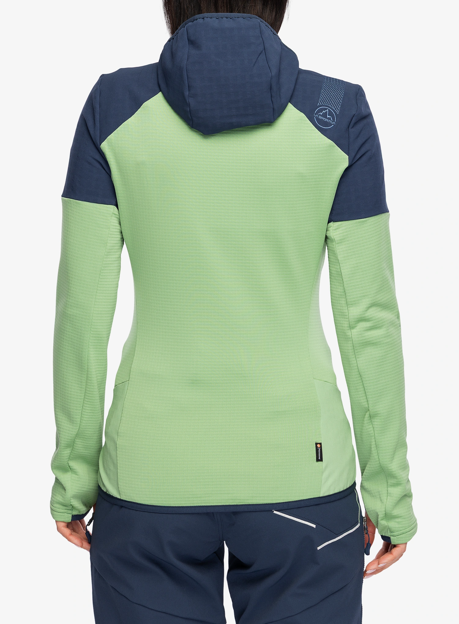 Дамски суичър La Sportiva Session Tech Hoody - night sky/aspen green