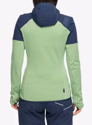 Дамски суичър La Sportiva Session Tech Hoody - night sky/aspen green