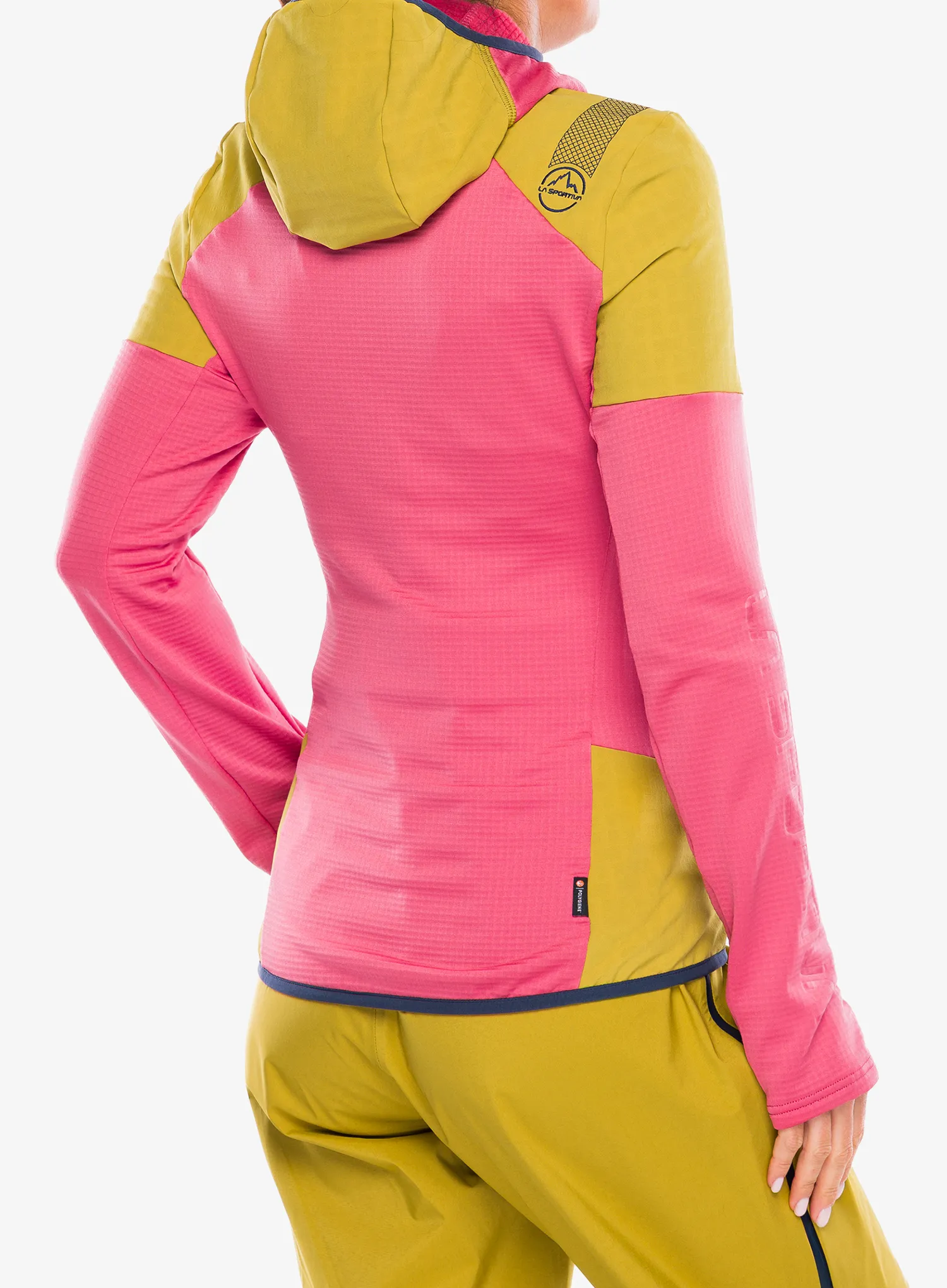 Дамски суичър La Sportiva Session Tech Hoody - savana/rosebay