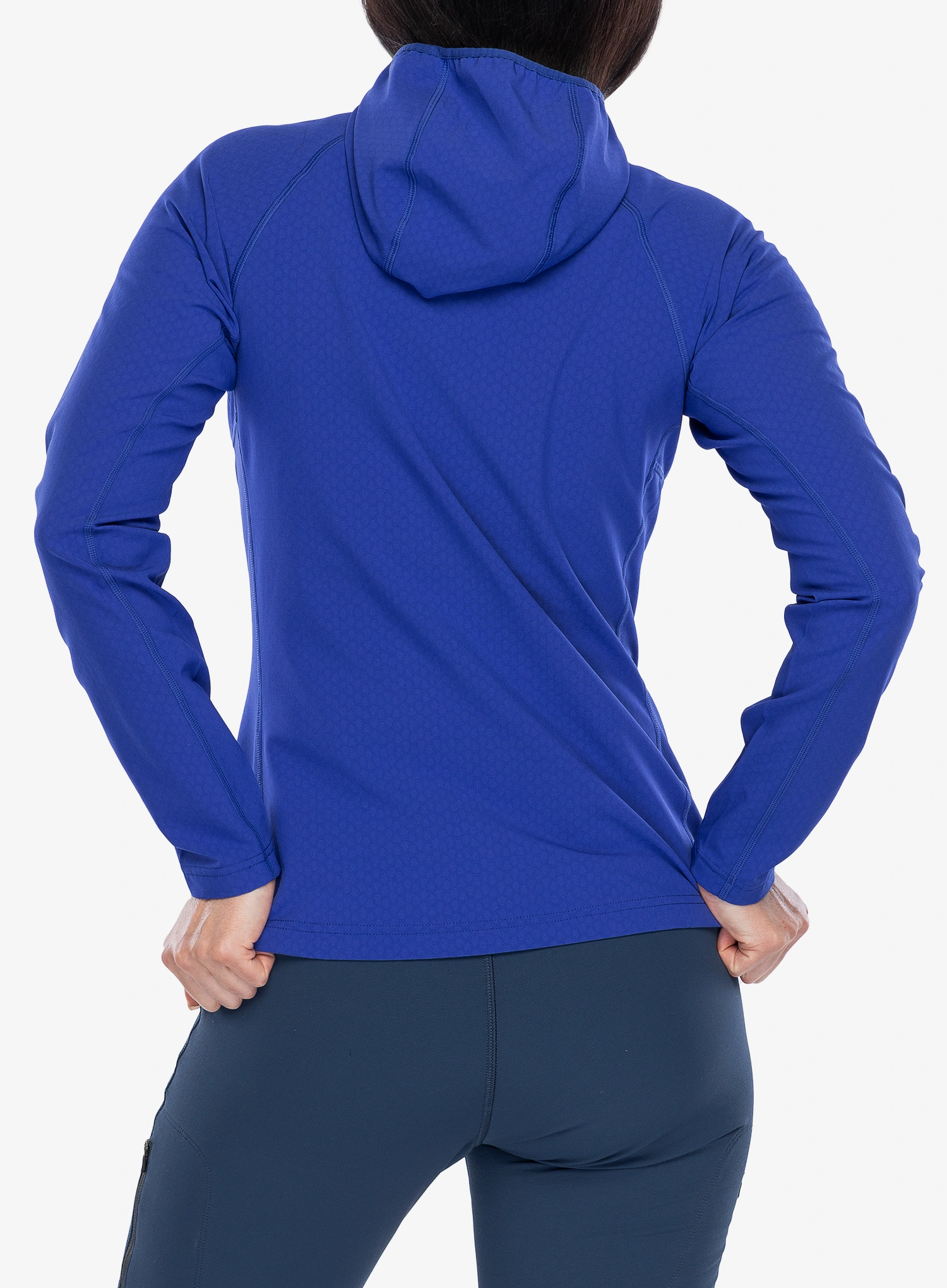 Дамски суичър с цип Mountain Equipment Arrow Hooded Jacket - clematis/dusk