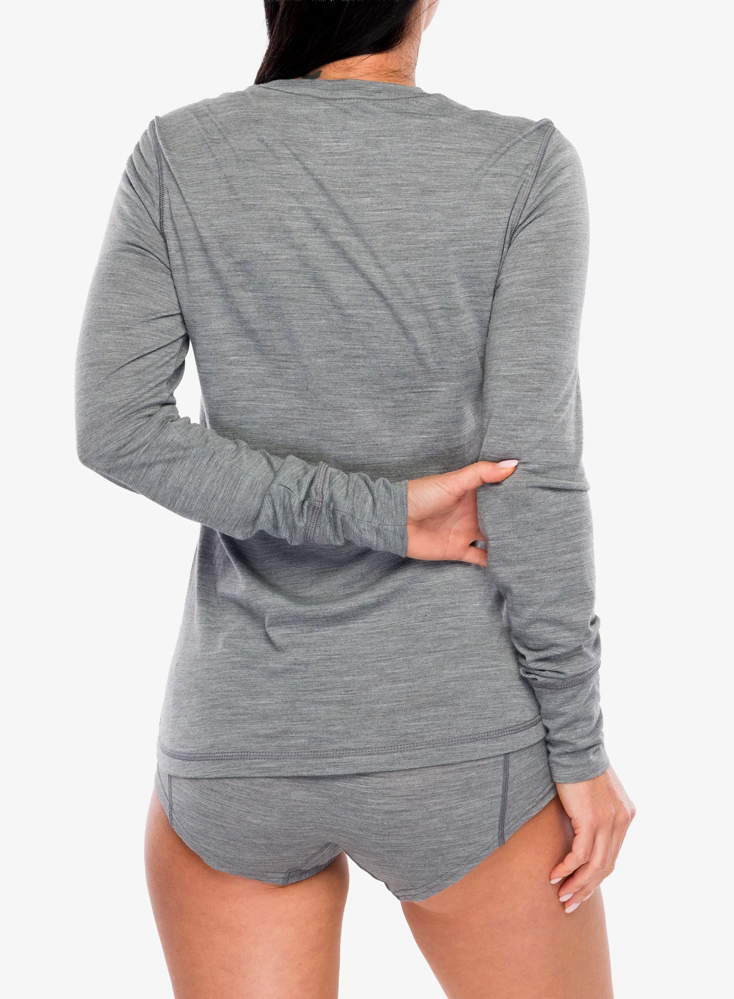 Дамски суичър Super.natural Tundra175 Ls - cashmere grey melange