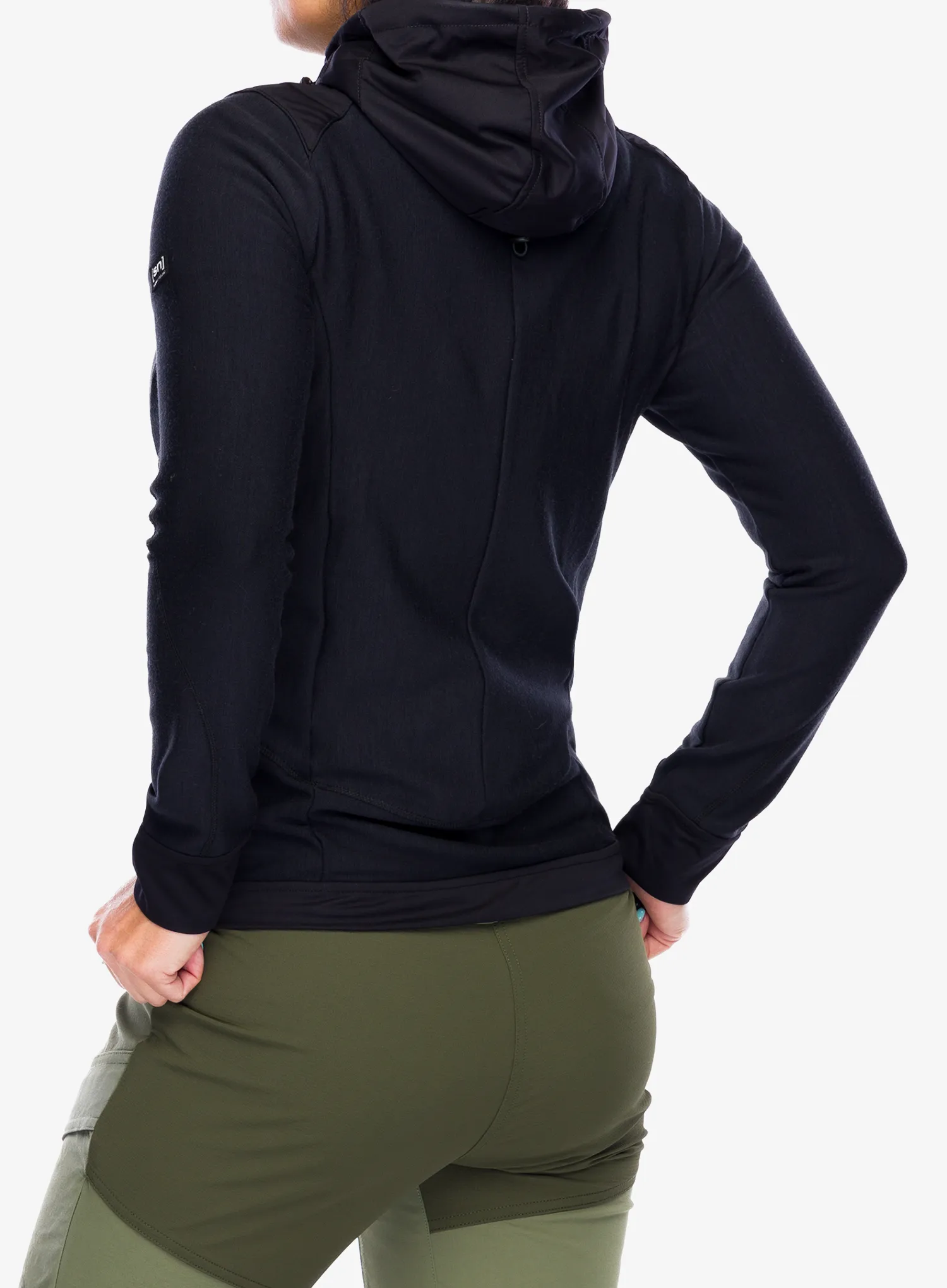 Дамски суичър с качулка Super.natural Adventure Hooded - jet black