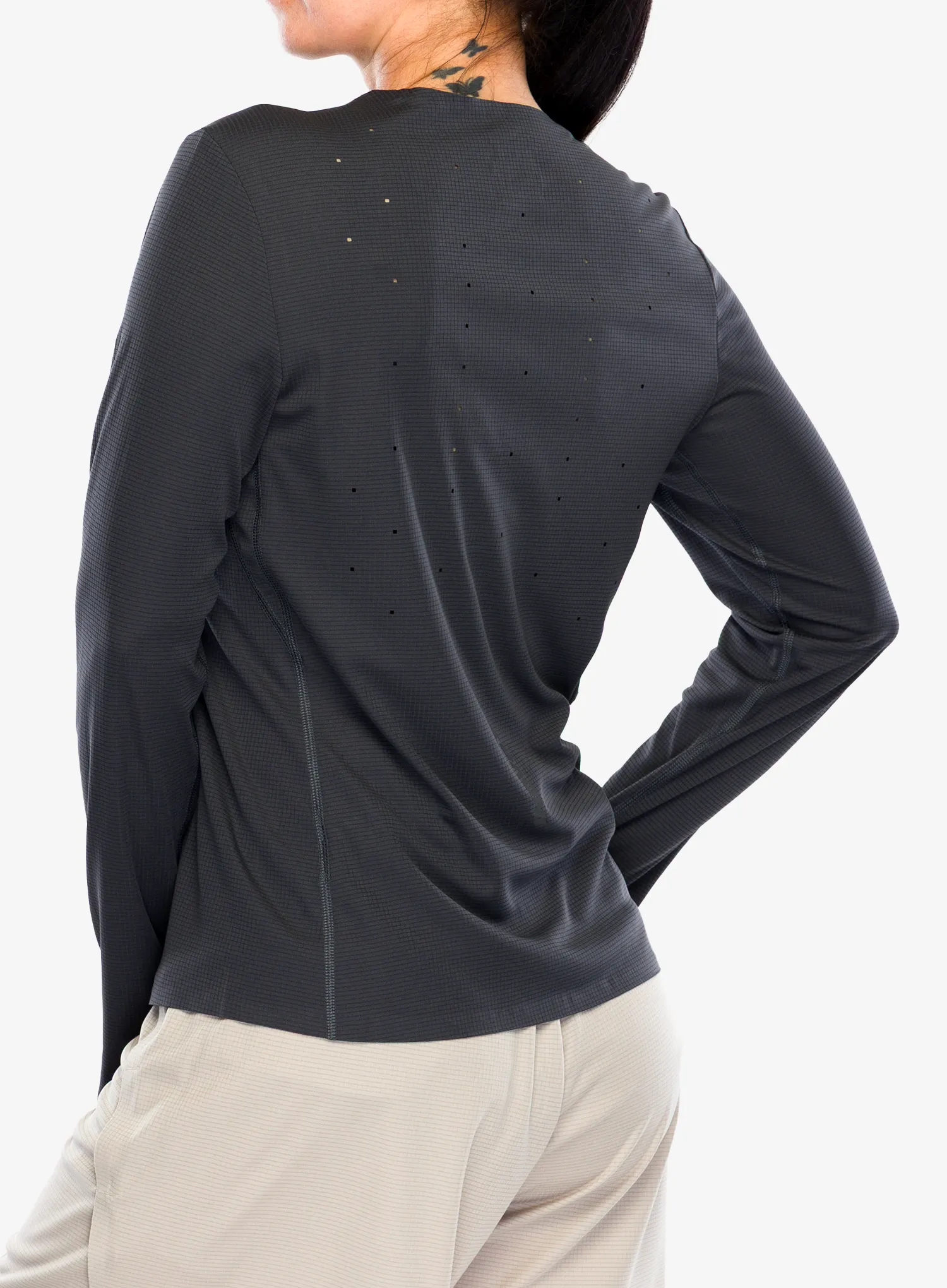 Дамски суичър за бягане Inov-8 Airlite Pro Long Sleeve T-Shirt - black