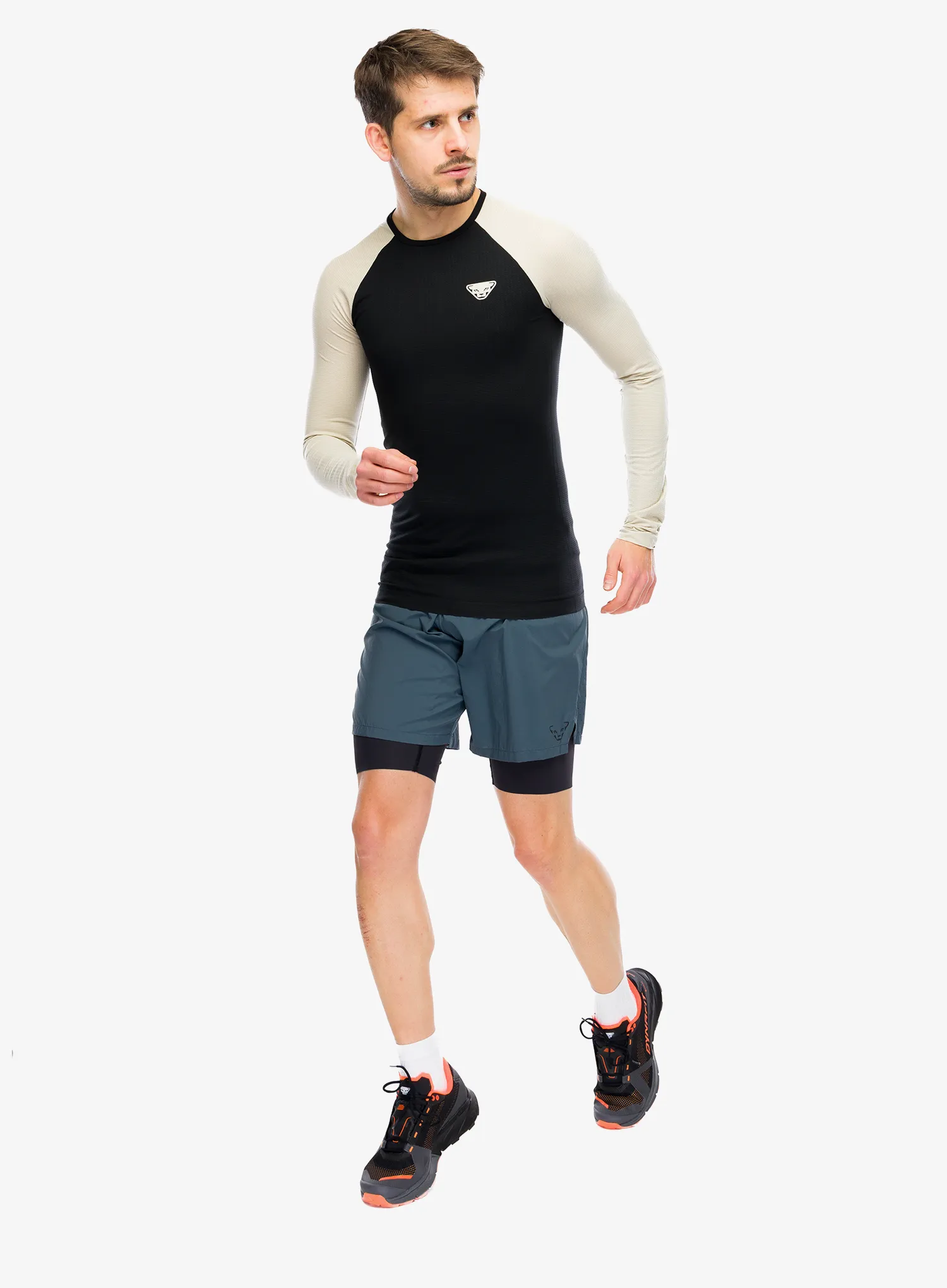 Суичър за бягане Dynafit Ultra S-Tech L/S Tee - overcast