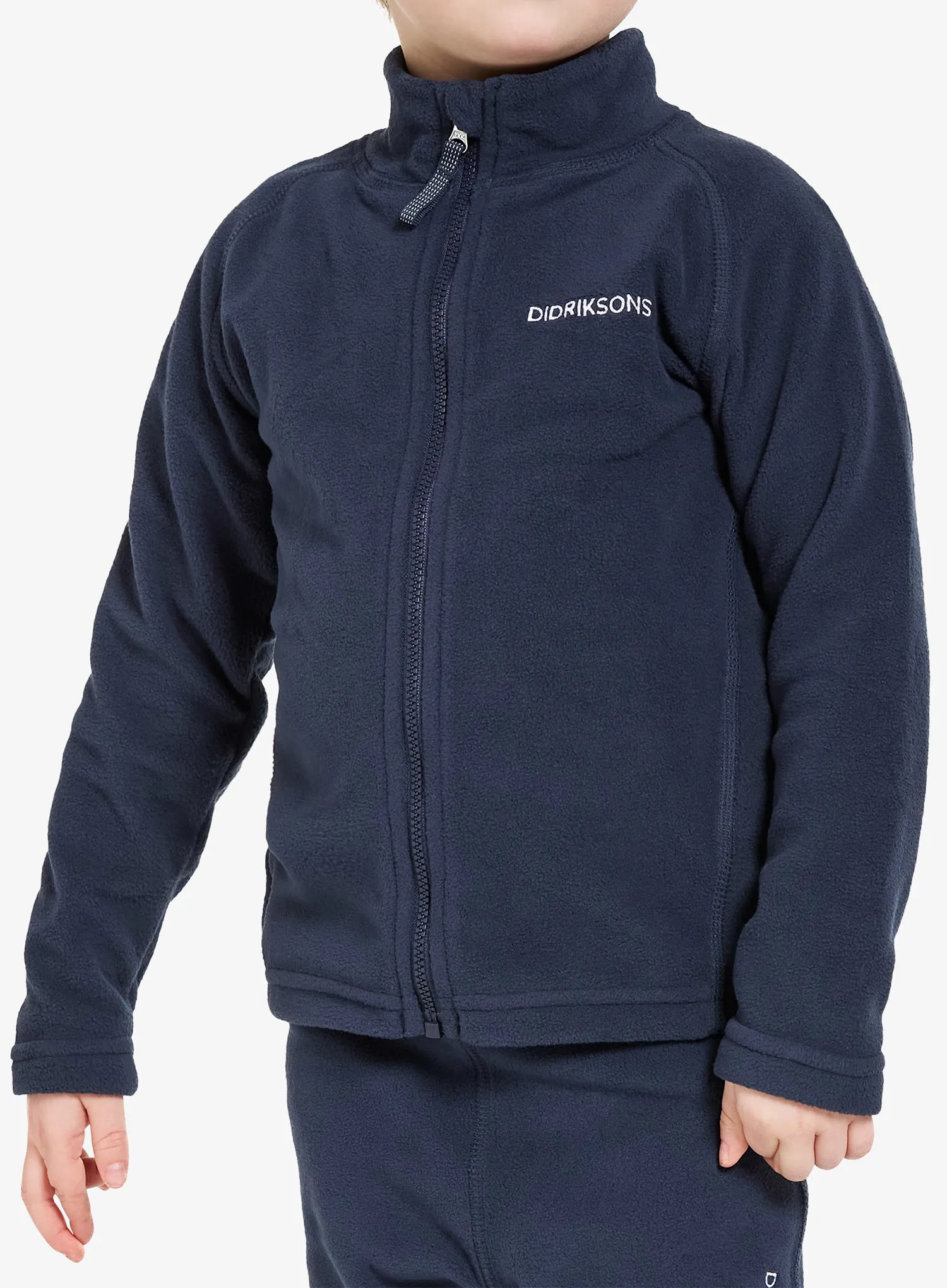 Детски суичър Didriksons Monte Full Zip - navy