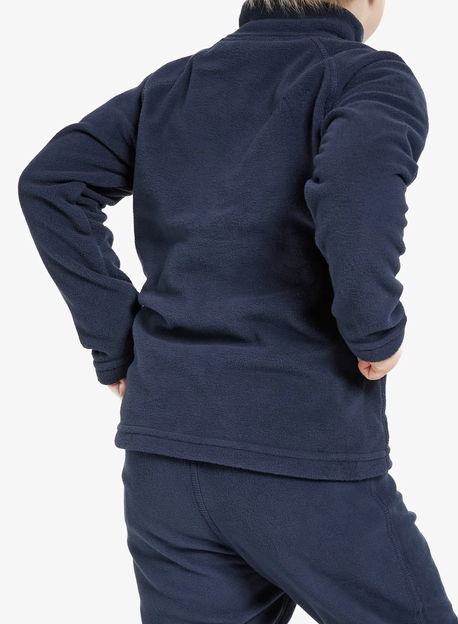 Детски суичър Didriksons Monte Full Zip - navy