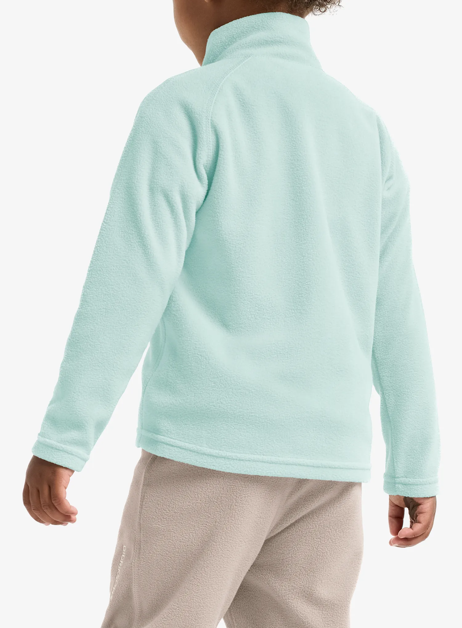Детски суичър Didriksons Monte Full Zip - ocean mint