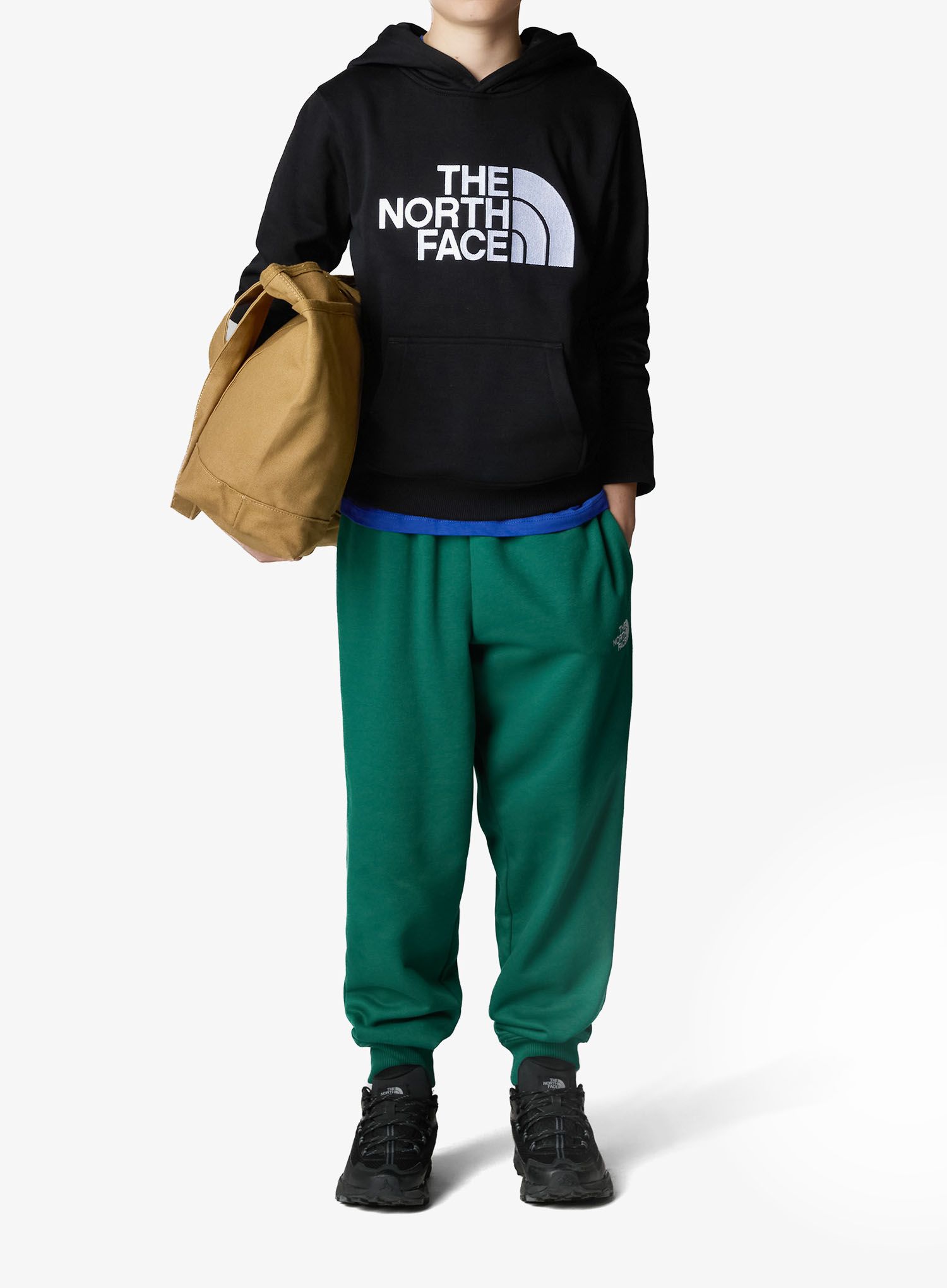 Детски суичър The North Face Drew Peak P/O Hoodie - tnf black
