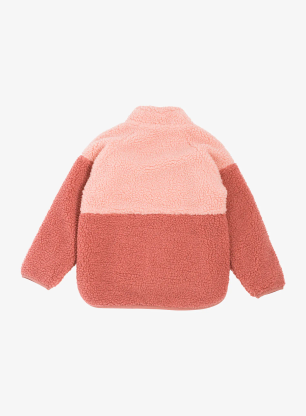 Детски суичър Viking Playtime Pile Midlayer Jacket - pink