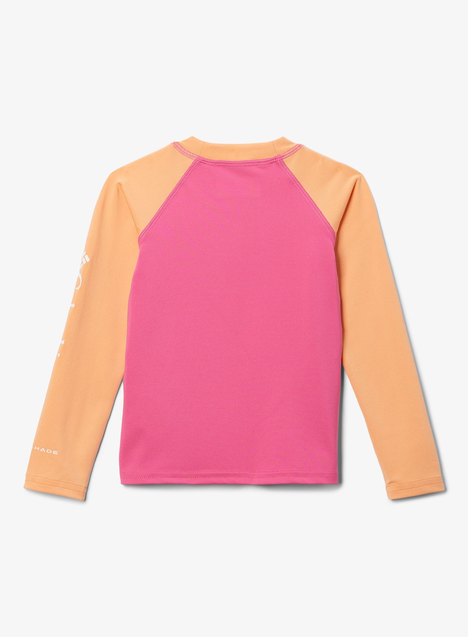 Суичър за момиче Columbia Sandy Shores Long Sleeve Sunguard - wild geranium/peach