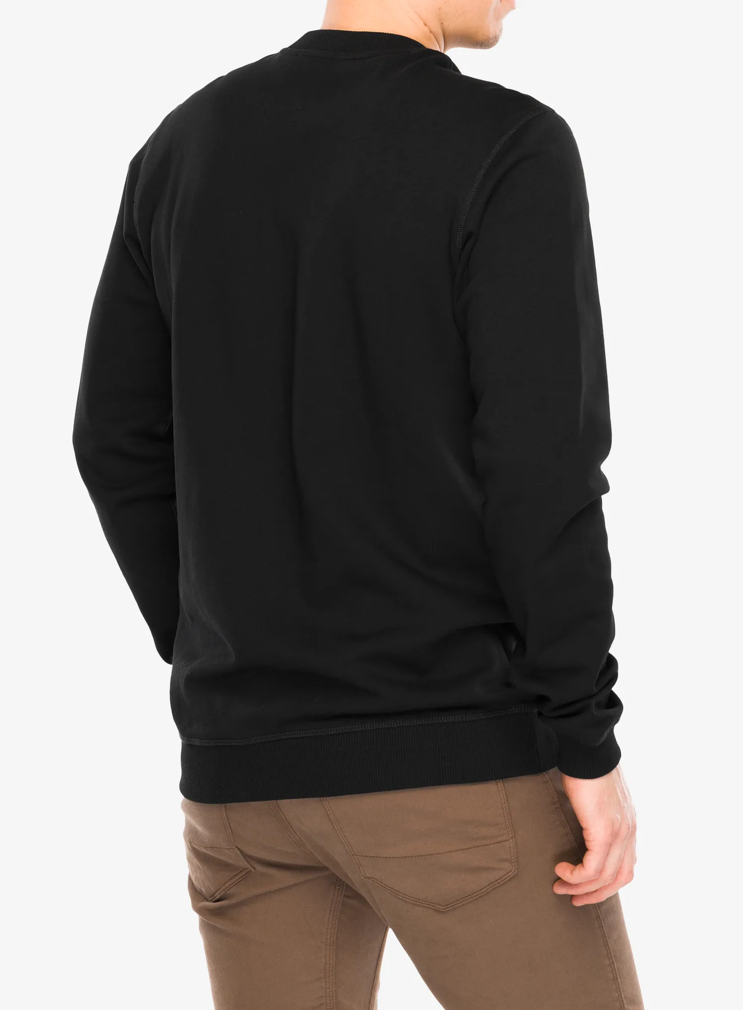 Суичър Fjallraven 1960 Logo Badge Sweater - black