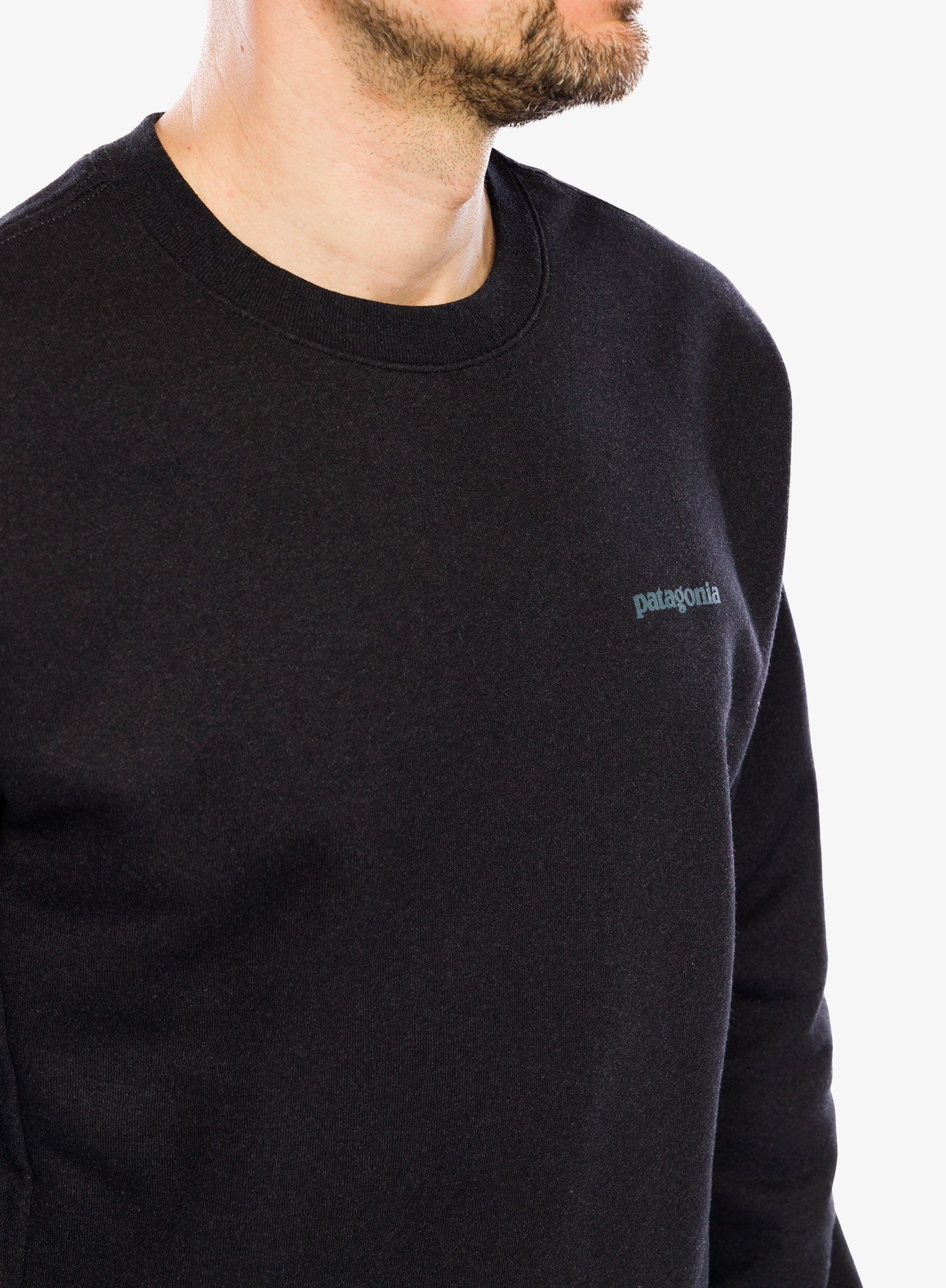 Суичър Patagonia Fitz Roy Icon Uprisal Crew Sweatshirt - ink black