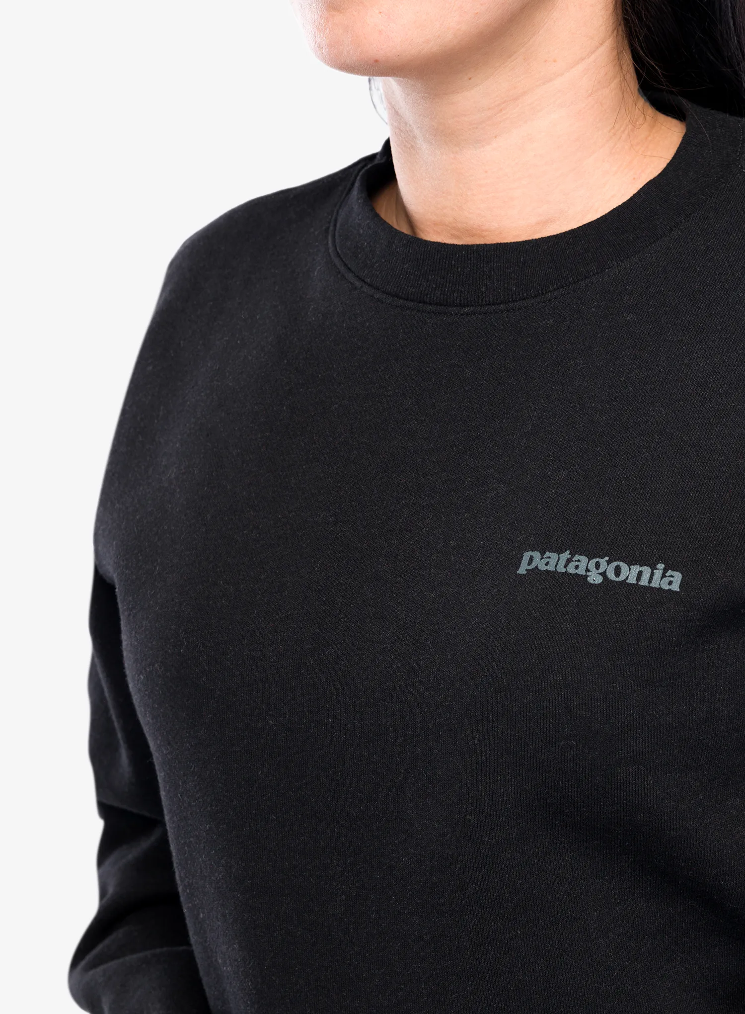 Суичър Patagonia Fitz Roy Icon Uprisal Crew Sweatshirt - ink black