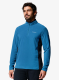 Поларен суичър Columbia Klamath Range II 1/2 Zip - phoenix blue/black