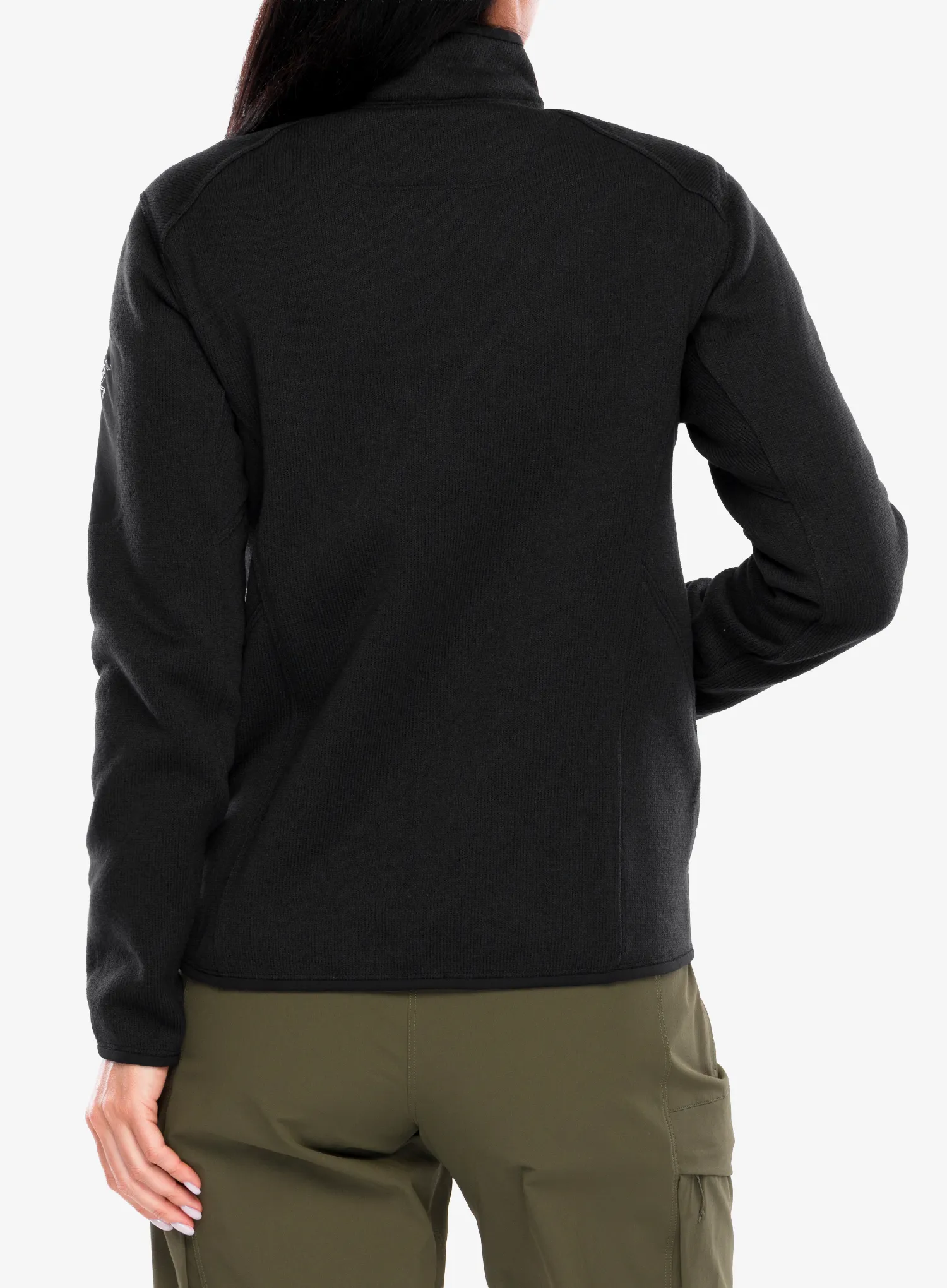 Дамски поларен суичър Arcteryx Covert Cardigan - black