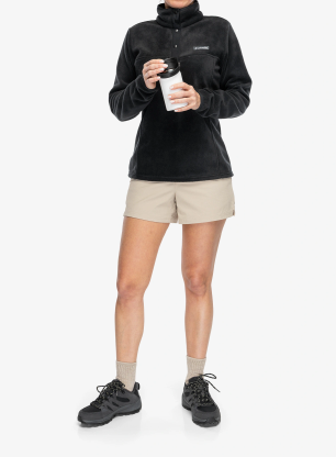 Дамски поларен суичър Columbia Benton Springs Half Snap Pull Over II - black