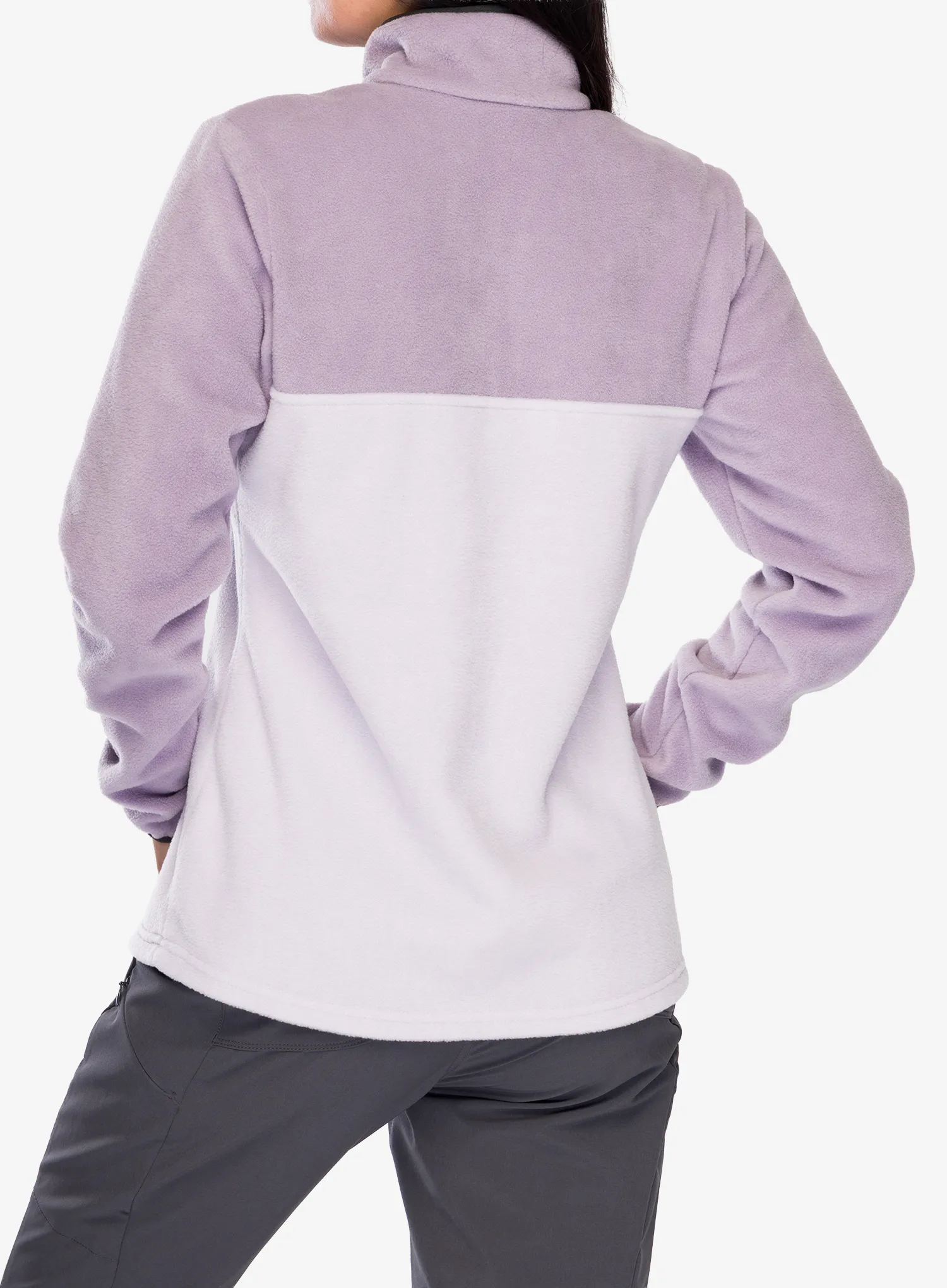 Дамски поларен суичър Columbia Benton Springs Half Snap Pull Over II - pearl/shale purple/shark