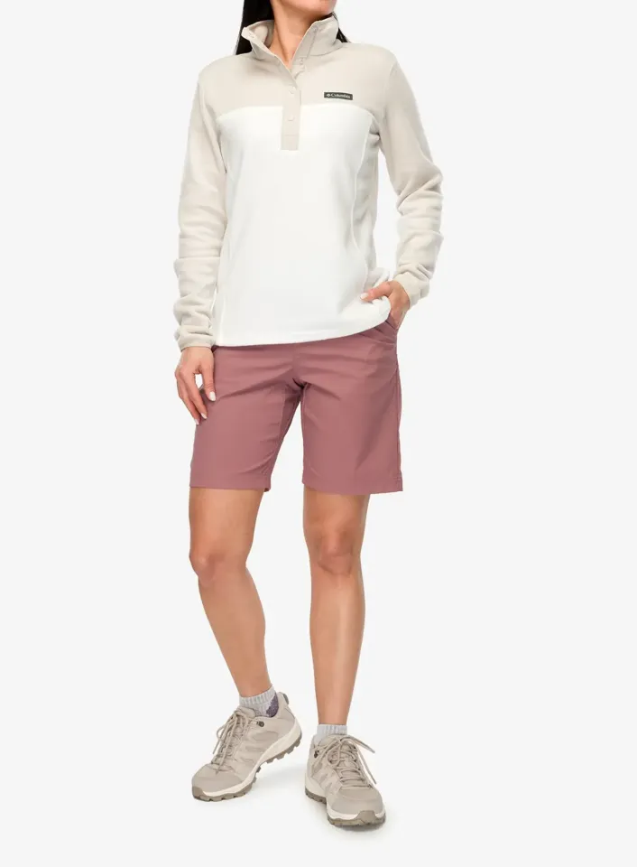 Дамски поларен суичър Columbia Benton Springs Half Snap Pull Over II - sea salt/dark stone