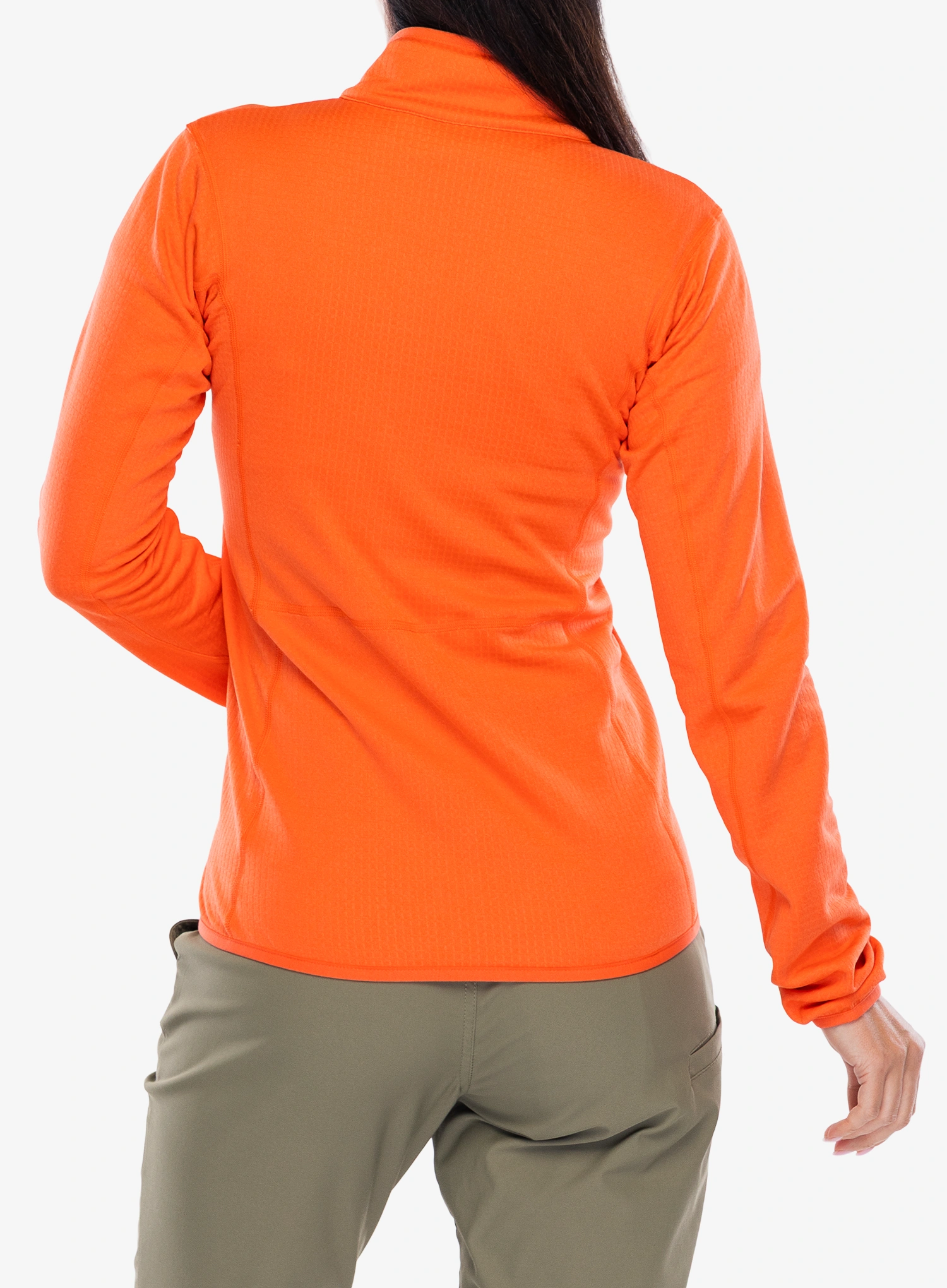 Дамски поларен суичър Columbia Essential Hike Grid Fleece Full Zip - zing