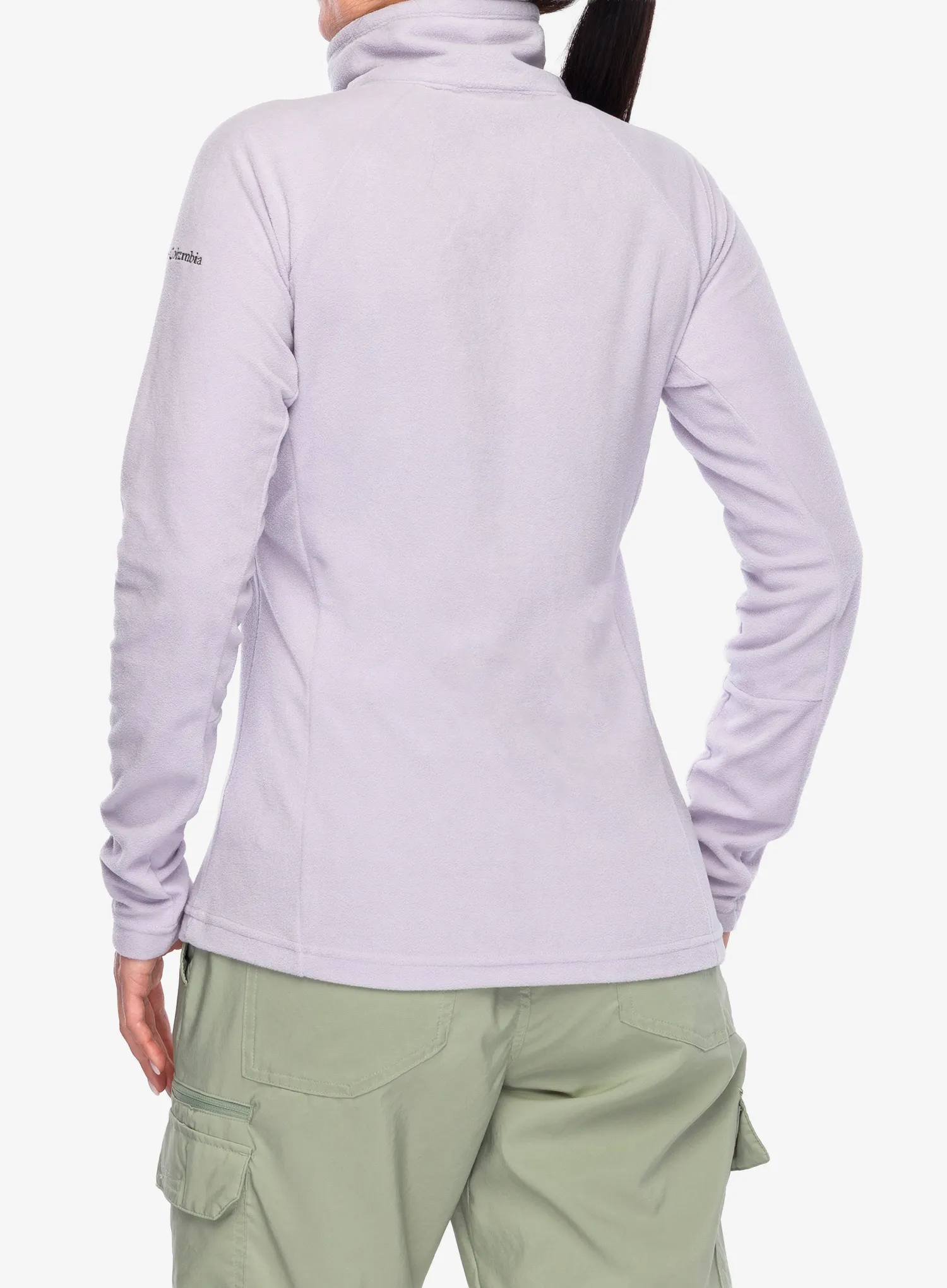 Дамски поларен суичър Columbia Glacial IV 1/2 Zip - lavender pearl