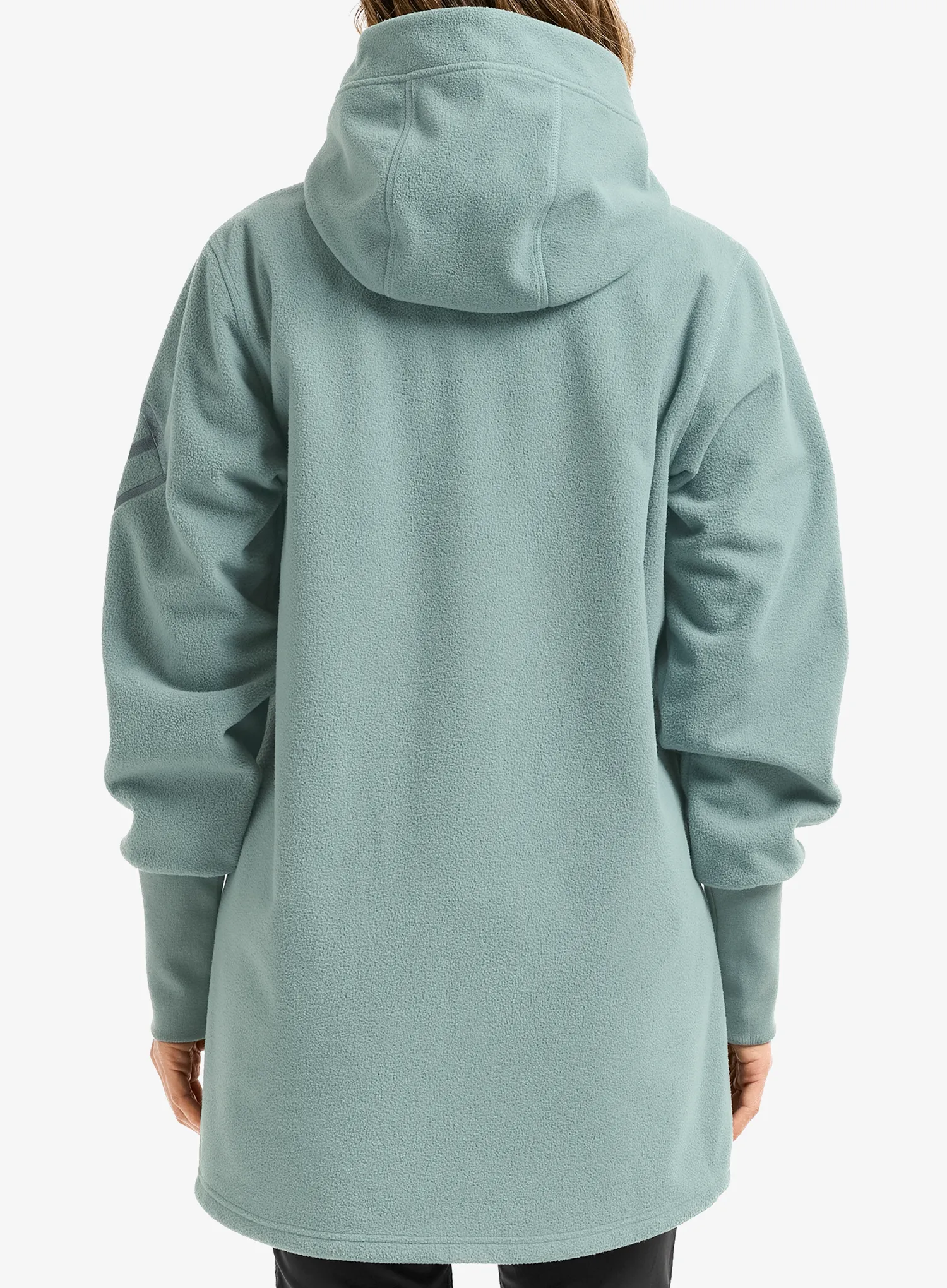Дамски поларен суичър Didriksons Rinda Fullzip - factory blue
