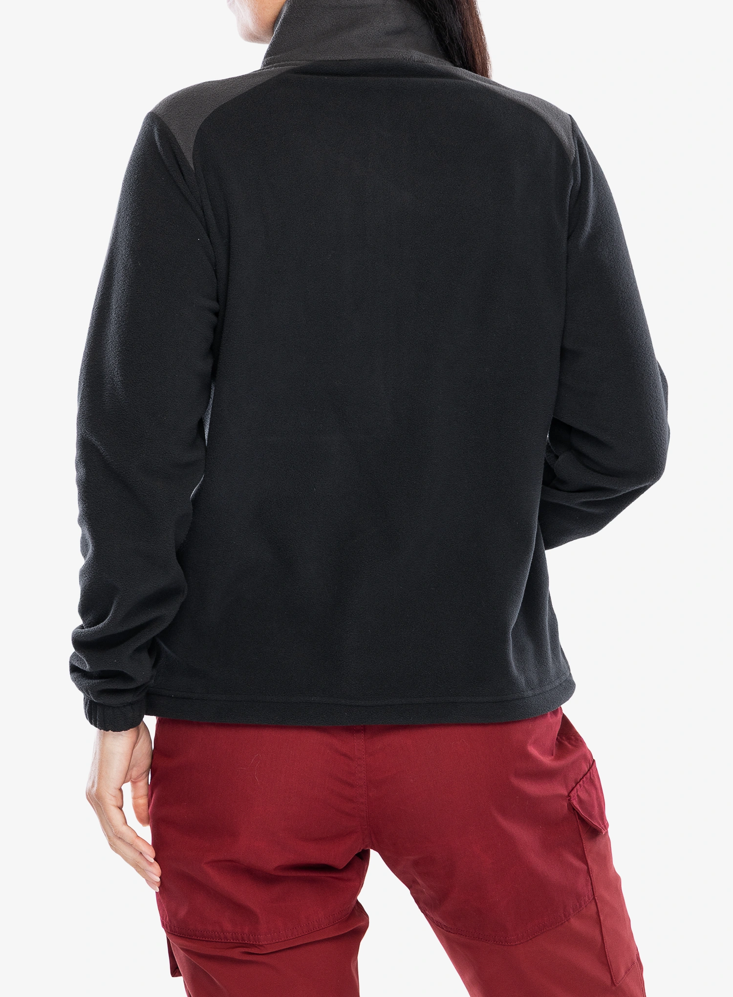 Дамски поларен суичър Fjallraven Vardag Lite Fleece - black/dark grey