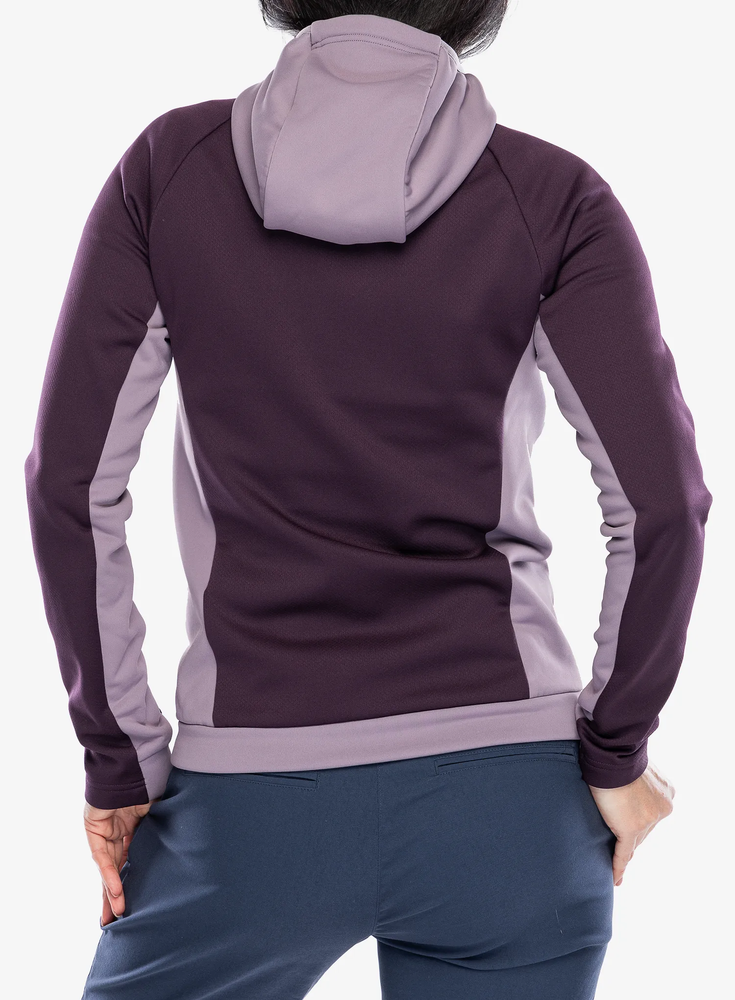 Дамски поларен суичър Jack Wolfskin Alpgrat XT Jacket - midnight plum