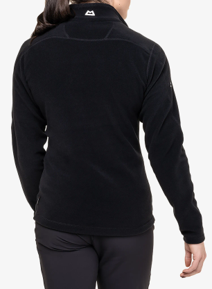 Дамски поларен суичър Mountain Equipment Micro Zip-T - black